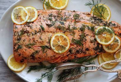 Как запечь филе лосося в духовке
