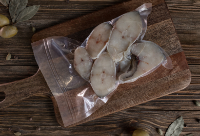 Пикша стейк свежемороженый