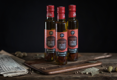 Cretan Mill оливковое масло Extra Virgin с сушеными томатами