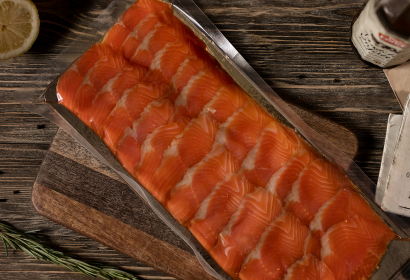 Форель слабосоленая ломтики